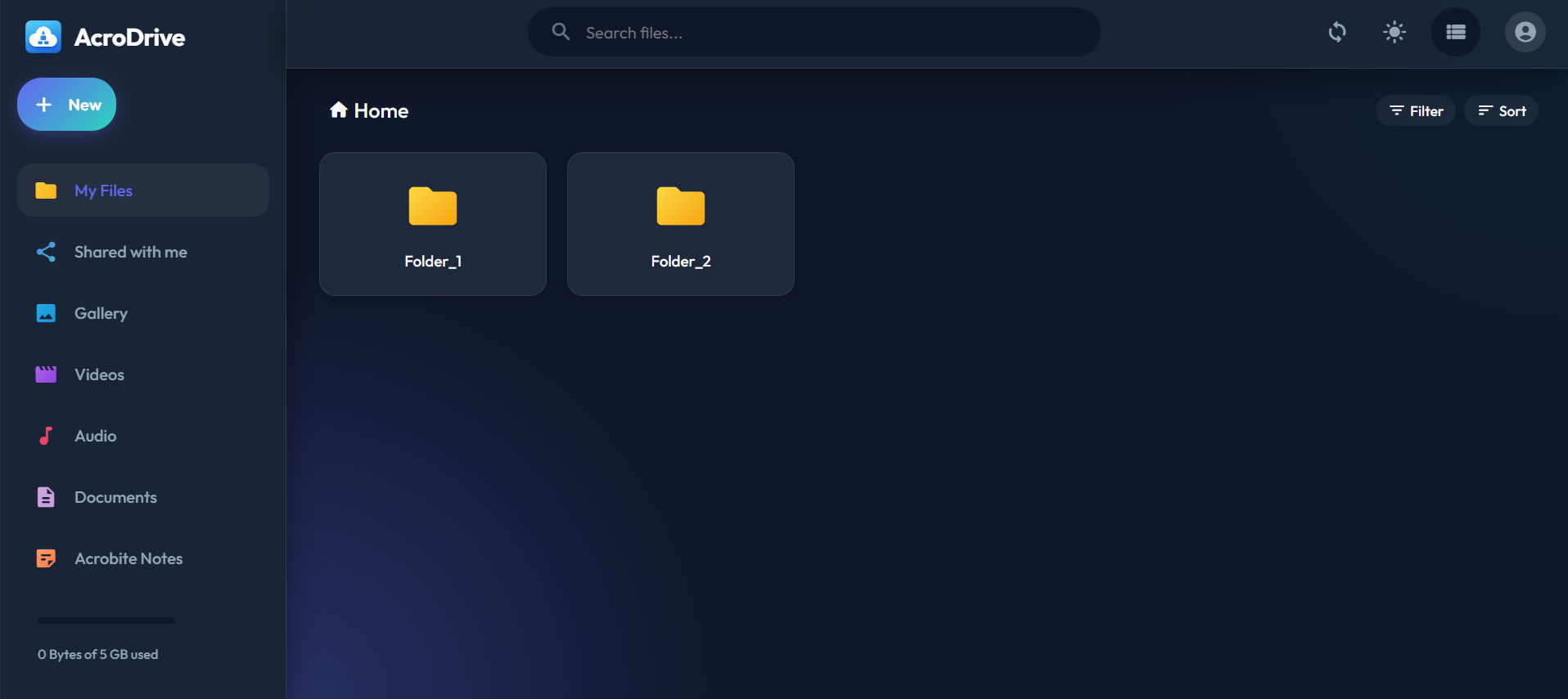 Acrodrive Interface